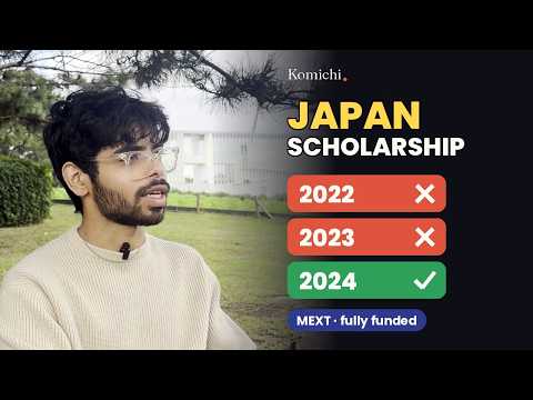 How I Finally Won the MEXT Scholarship (After 2 Rejections)