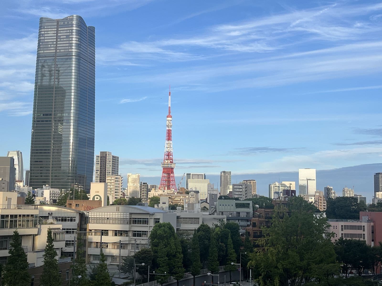 Tokyo city skyline